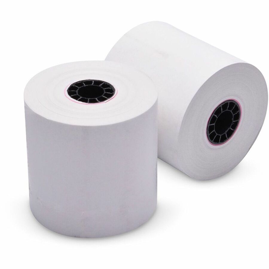 ICONEX Thermal POS Receipt Paper Roll - 2 1/4" x 165 ft - Clear - White - 3 / Pack