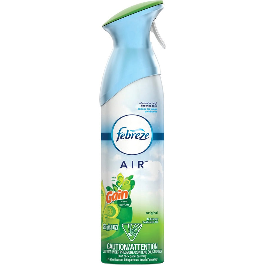 Febreze AIR Gain Original Scent - Spray - 8.8 fl oz (0.3 quart) - Gain Original - Odor Neutralizer - 1 Each