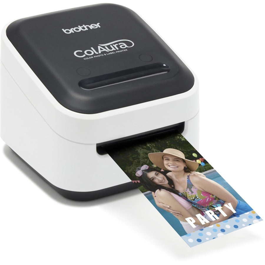 Brother VC-500W Zero Ink Printer - Color - Label Print - USB - Wireless LAN - 2" Print Width - 0.30 in/s Mono - 313 dpi - 17" Label Length