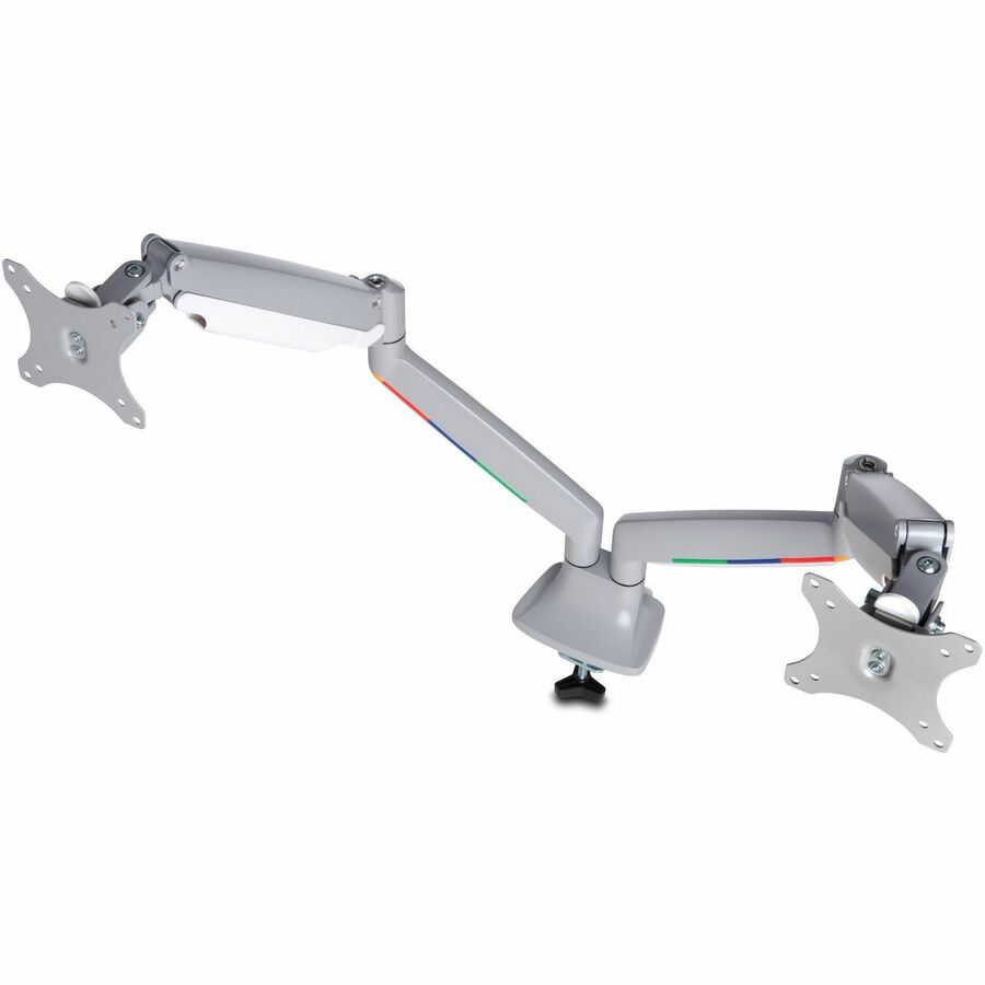 Kensington SmartFit Mounting Arm for Monitor, Flat Panel Display, Curved Screen Display - Height Adjustable - 2 Display(s) Supported - 13" to 32" Screen Support - 19.84 lb Load Capacity - 75 x 75, 100 x 100 - VESA Mount Compatible - 1 Each