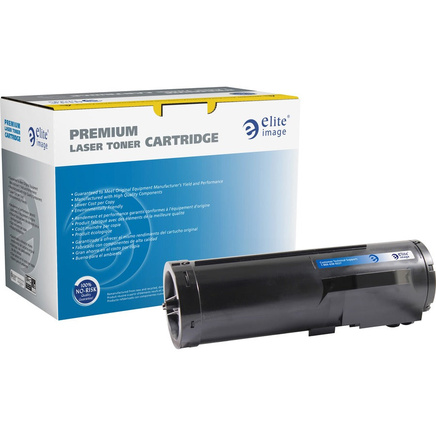 Elite Image Remanufactured High Yield Laser Toner Cartridge - Single Pack 106R02722 - Black - 1 Each - 14100 Pages