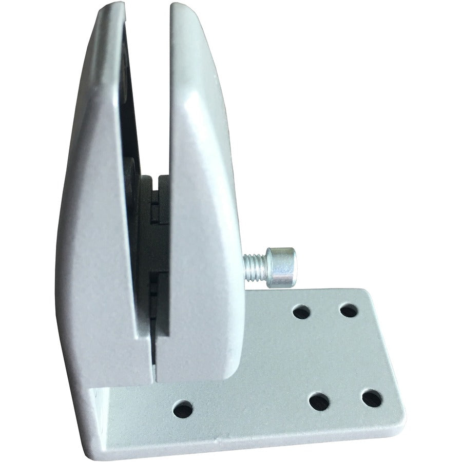 Boss Simple System Modesty Panel Bottom Mounting Bracket - 1.80" Width x 1.30" Depth x 2.40" Height - Metal - Silver, Driftwood - 1 Box