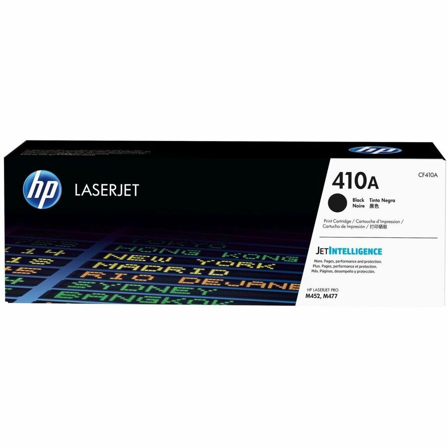 HP 410A (CF410AQ) Original Laser Toner Cartridge - Combo Pack - Black, Cyan, Magenta, Yellow - 4 / Carton - 2300 Black, 2300 Cyan, 2300 Magenta, 2300 Yellow