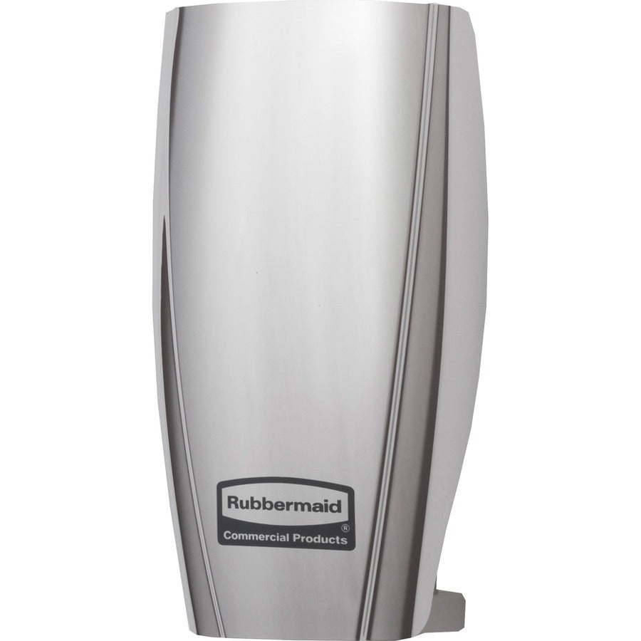 Rubbermaid Commercial TCell Air Freshening Dispenser - 90 Day Refill Life - 6000 ft� Coverage - 12 / Carton - Chrome