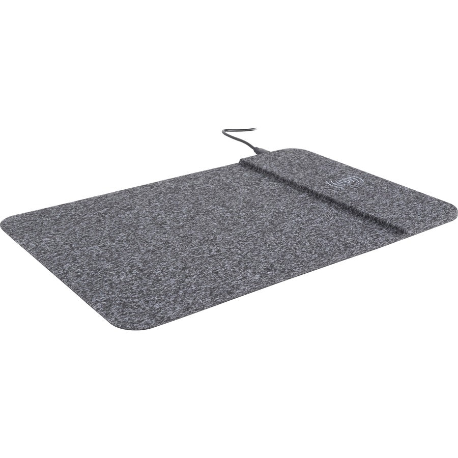 Allsop PowerTrack Wireless Charging Mousepad - (32192) - 0.25" Height x 13" Width x 8.75" Depth - Black - Fabric - Mouse - 1 Each