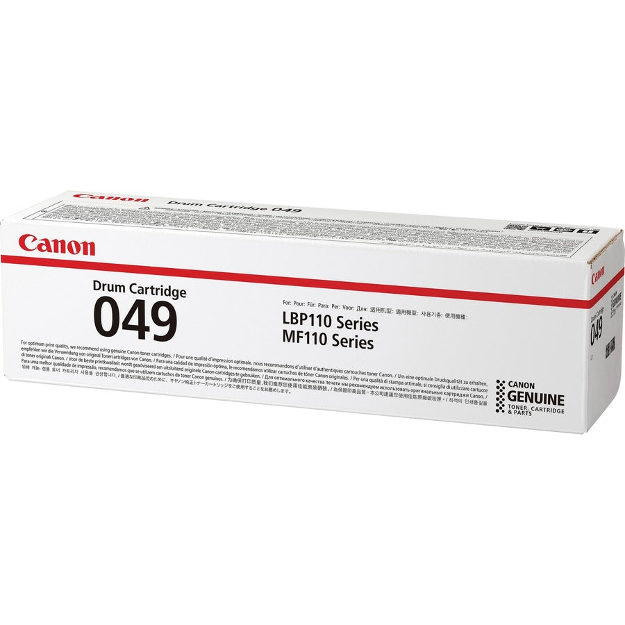 Canon imageCLASS Drum 049 - Laser Print Technology - 12000 Pages - Black - 1 Each