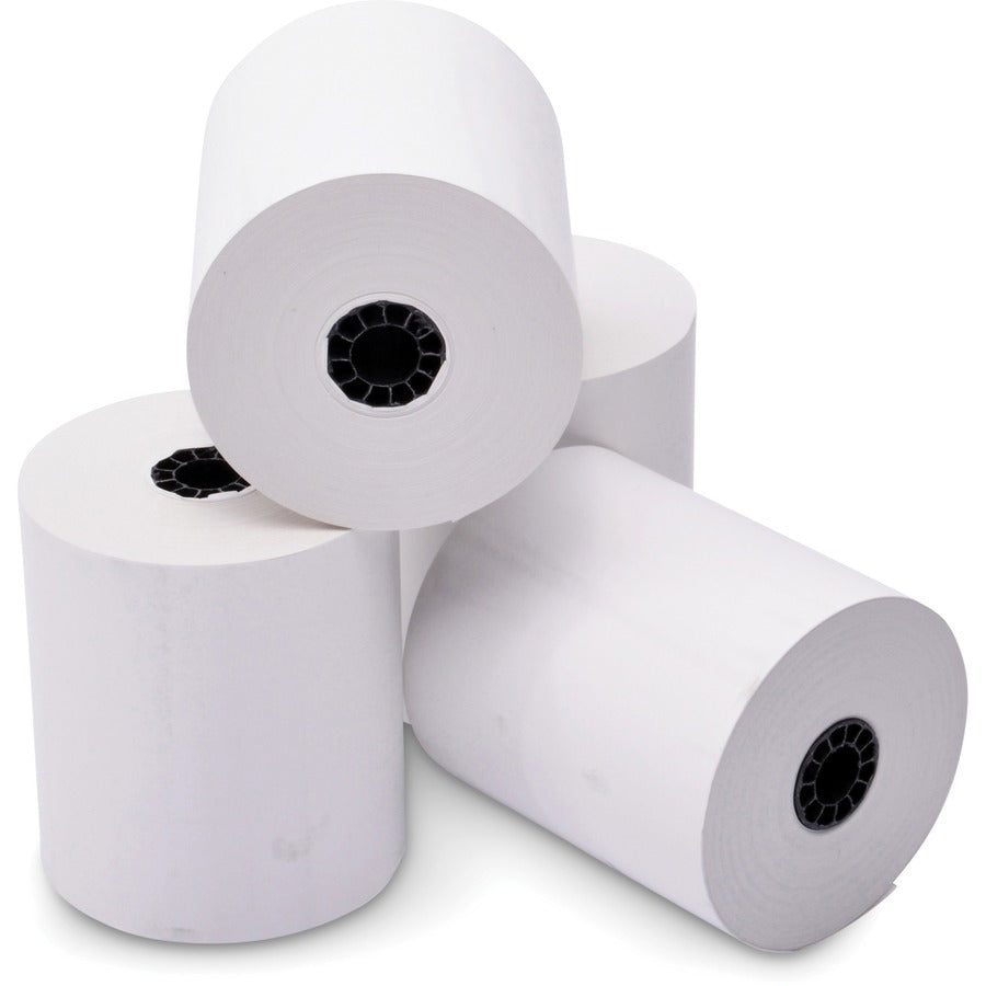 ICONEX 3-1/8" Thermal POS Receipt Paper Roll - 3 1/8" x 230 ft - White - 50 / Carton
