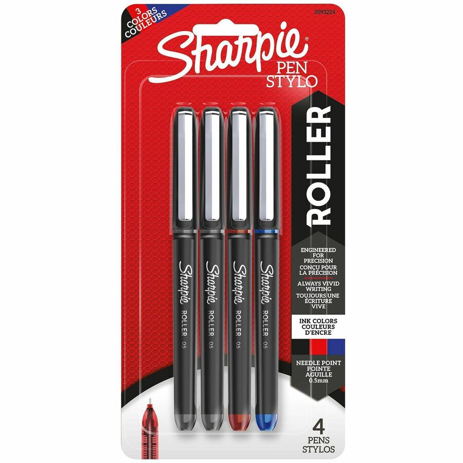 Sharpie Rollerball Pens - 4 / Pack