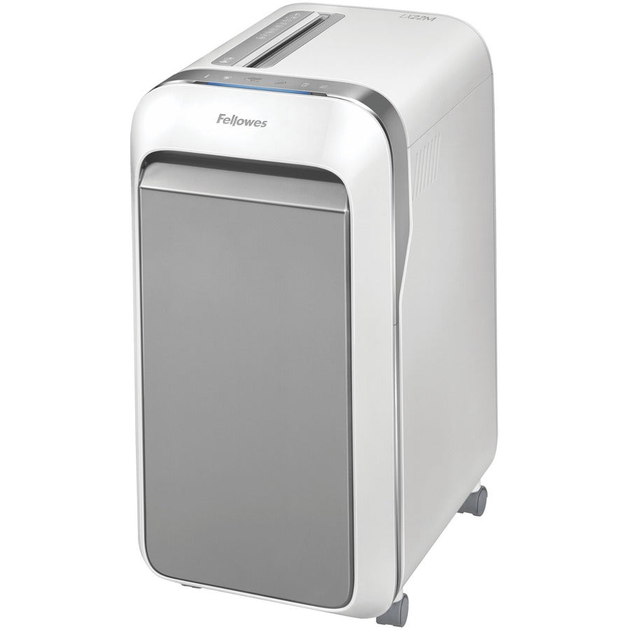 Fellowes Powershred LX220 100% Jam Proof Micro-cut Shredder - Micro Cut - 20 Per Pass - for shredding Paper, Credit Card, Paper Clip, Staples, Junk Mail - 0.156" x 0.500" Shred Size - P-4 - 7 ft/min - 9" Throat - 20 Minute Run Time - 8 gal Wastebin Cap...