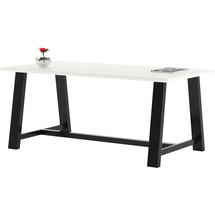 KFI Midtown 36x72x30 Laminate Top Table - 30" Height x 36" Width x 72" Length - Finish: White - High Pressure Laminate (HPL) Table Top - 1 Each