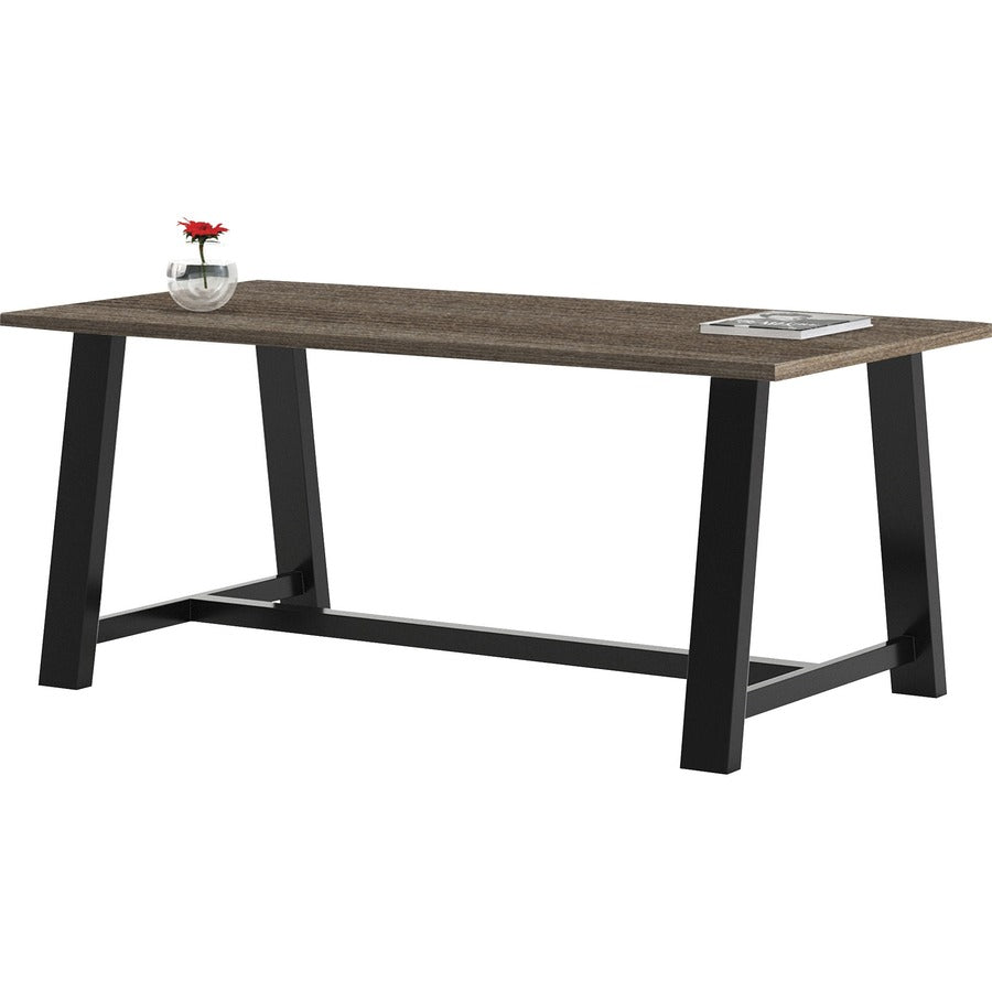 KFI Midtown 36x72x30 Laminate Top Table - 30" Height x 36" Width x 72" Length - Finish: Teak - High Pressure Laminate (HPL) Table Top - 1 Each