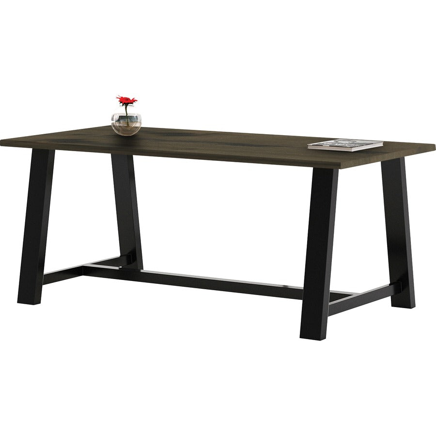 KFI 36x72" Solid Wood Top Midtown Table - Wood Grain Rectangle Top - 72" Table Top Length x 36" Table Top Width - 30" Height - Assembly Required - Poplar Wood Top Material - 1 Each