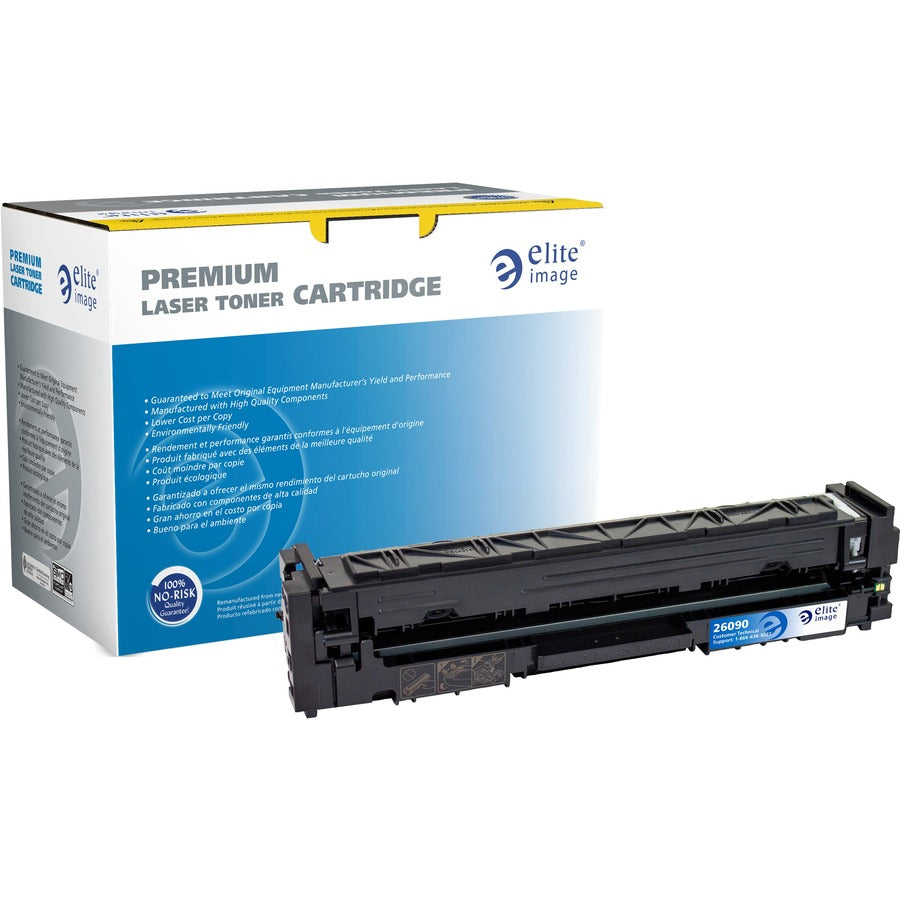 Elite Image Remanufactured Laser Toner Cartridge 202A (Cf502A) - Yellow - 1 Each - 1300 Pages