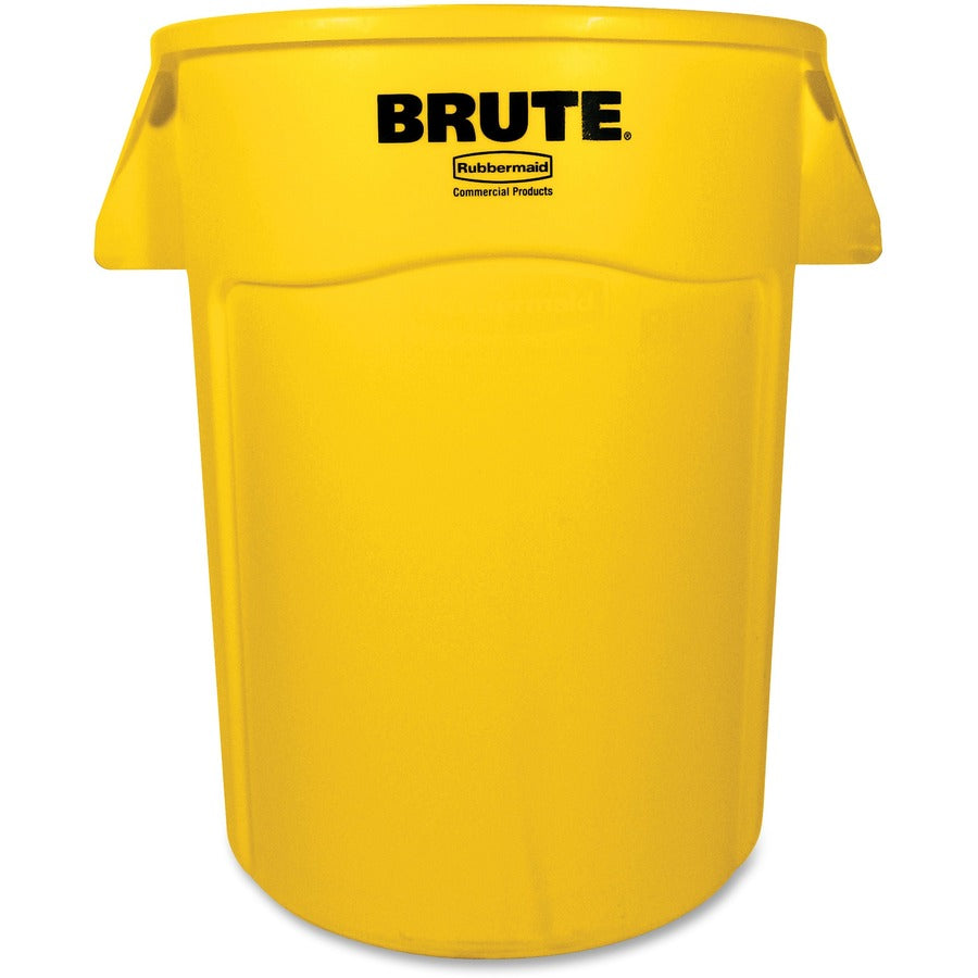 Rubbermaid Commercial Brute 44-Gallon Vented Utility Containers - 44 gal Capacity - Round - Water Resistant, Crack Resistant, Reinforced, UV Coated, Damage Resistant, Warp Resistant, Water Resistant, Durable, Handle, Tear Resistant - 31.5" Height x 24"...