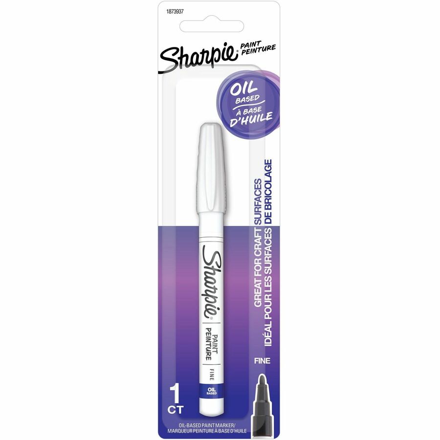 Sharpie Oil Based Paint - White Ink - Oil Based - 1 Pack
