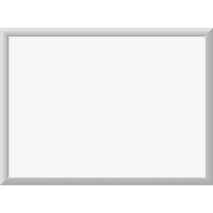 U Brands Magnetic Dry-Erase Board - 24" (2 ft) Width x 18" (1.5 ft) Height - White Painted Steel Surface - Silver Aluminum Frame - Rectangle - Horizontal/Vertical - Magnetic - 1 Each