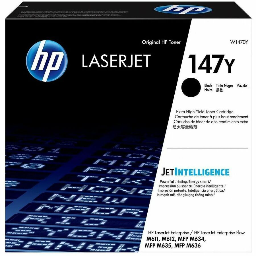 HP 147Y Original Extra High Yield Laser Toner Cartridge - Black - 1 Each - 42000 Pages