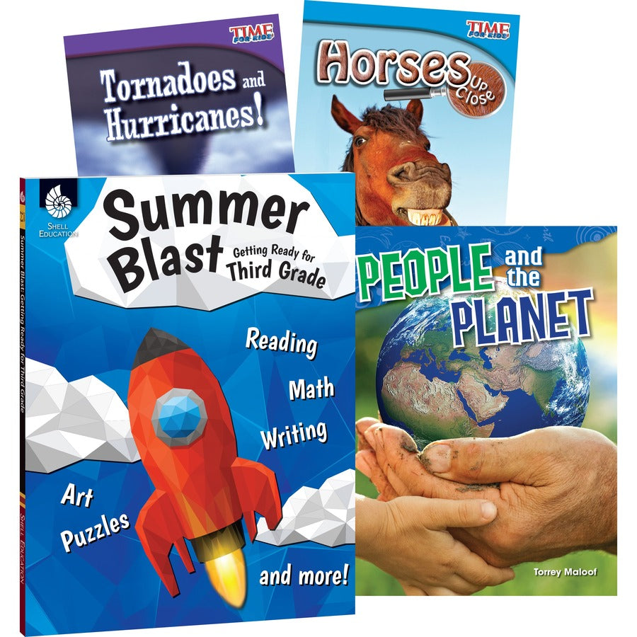 Shell Education Learn-At-Home Summer Science Set Printed Book by Wendy Conklin - 212 Pages - Book - Grade 2-3 - Multilingual