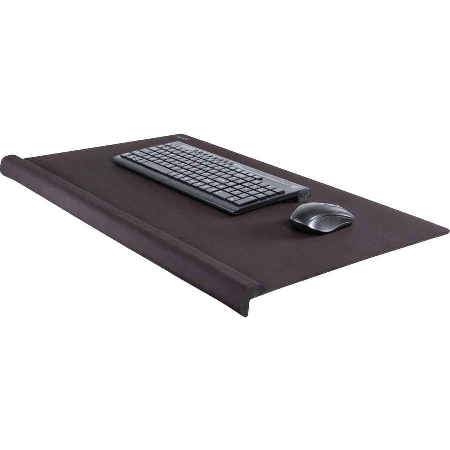 Allsop ErgoEdge Deskpad - Rectangular - 16.5" Width x 29.5" Length - Fabric, Foam - Black