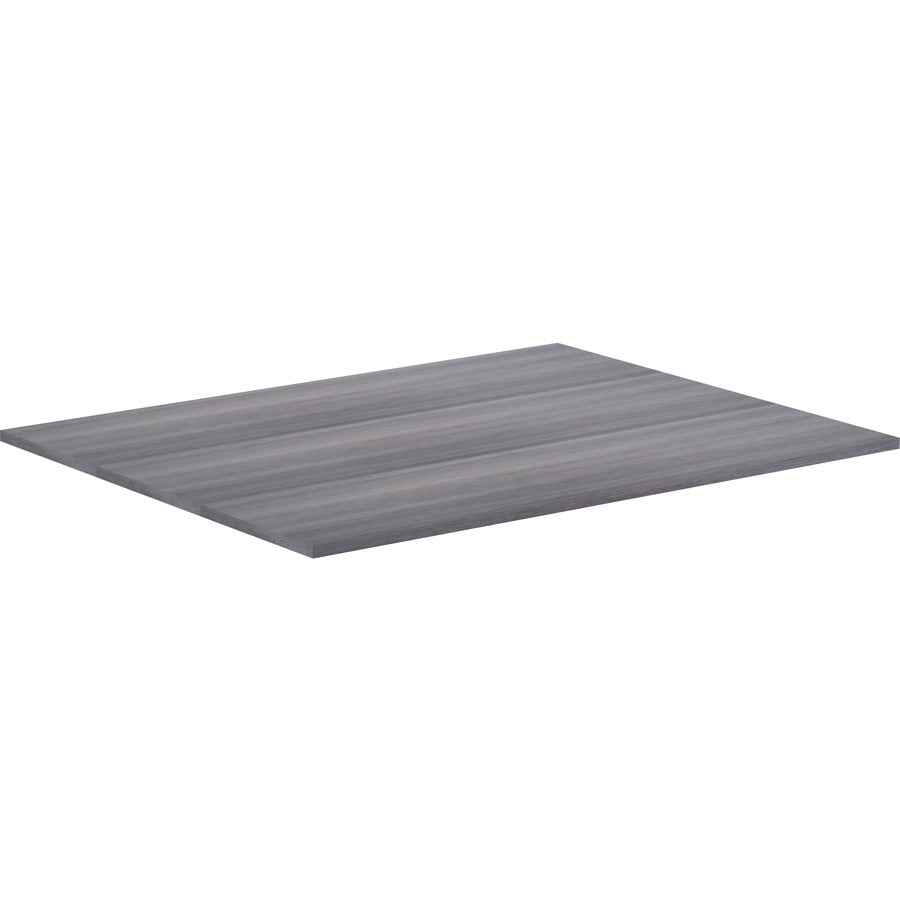Lorell Revelance Conference Rectangular Tabletop - Rectangle - 1" Height x 59.9" Width x 47.3" Depth x 1" Thickness - Material: Laminate - Finish: Weathered Charcoal - 1 Each