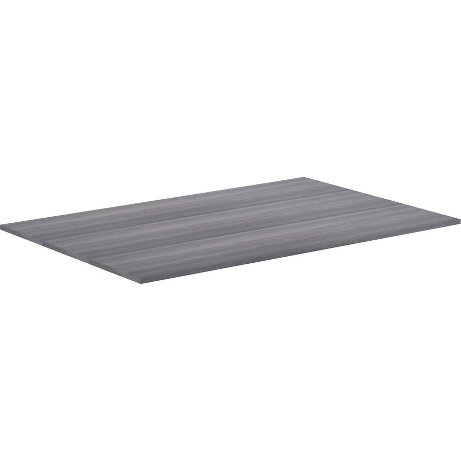 Lorell Revelance Conference Rectangular Tabletop - Rectangle - 1" Height x 71.6" Width x 47.3" Depth x 1" Thickness - Material: Laminate - Finish: Weathered Charcoal - 1 Each
