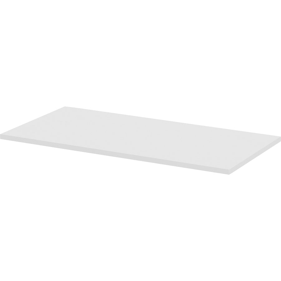 Lorell Training Tabletop - White Rectangle Top - 48" Table Top Length x 24" Table Top Width x 1" Table Top Thickness - Assembly Required - Particleboard, Melamine Top Material - 1 Each
