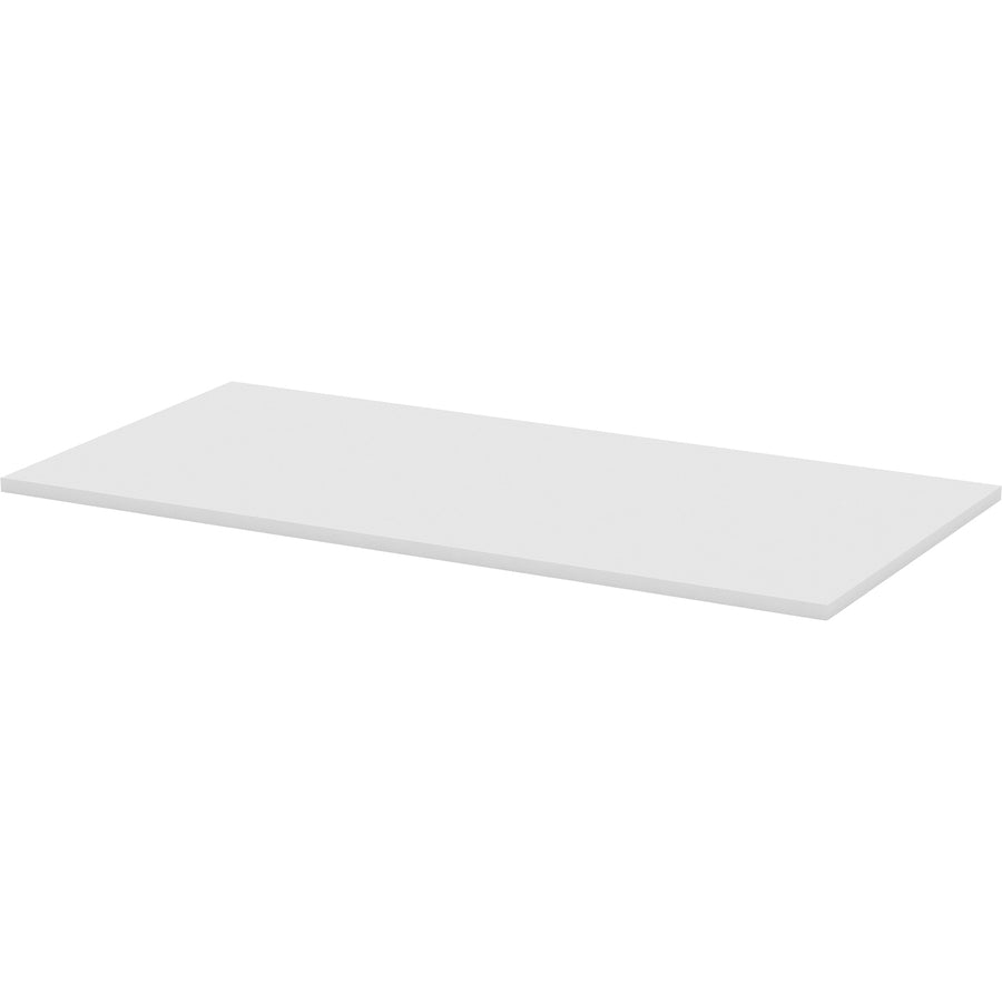 Lorell Training Tabletop - White Rectangle Top - 60" Table Top Length x 30" Table Top Width x 1" Table Top Thickness - Assembly Required - Particleboard, Melamine Top Material - 1 Each