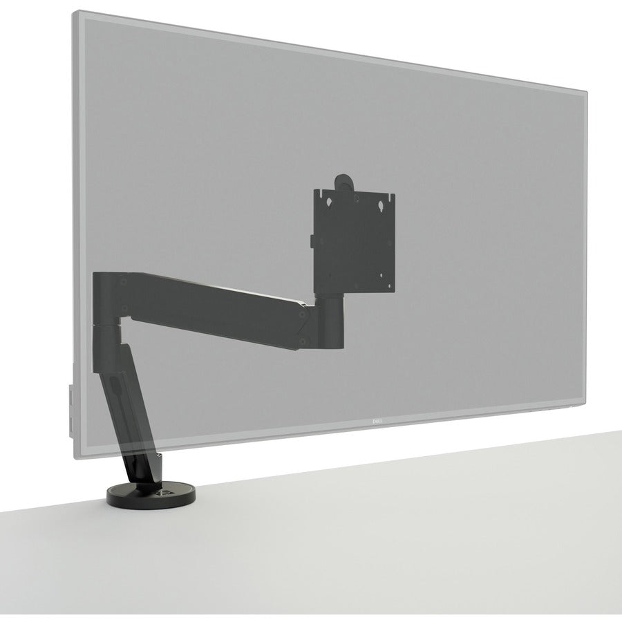 Chief Koncī, s DMA1B Desk Mount for Monitor - Black - Height Adjustable - 32" Screen Support - 15 lb Load Capacity - 75 x 75, 100 x 100 - 1 Each
