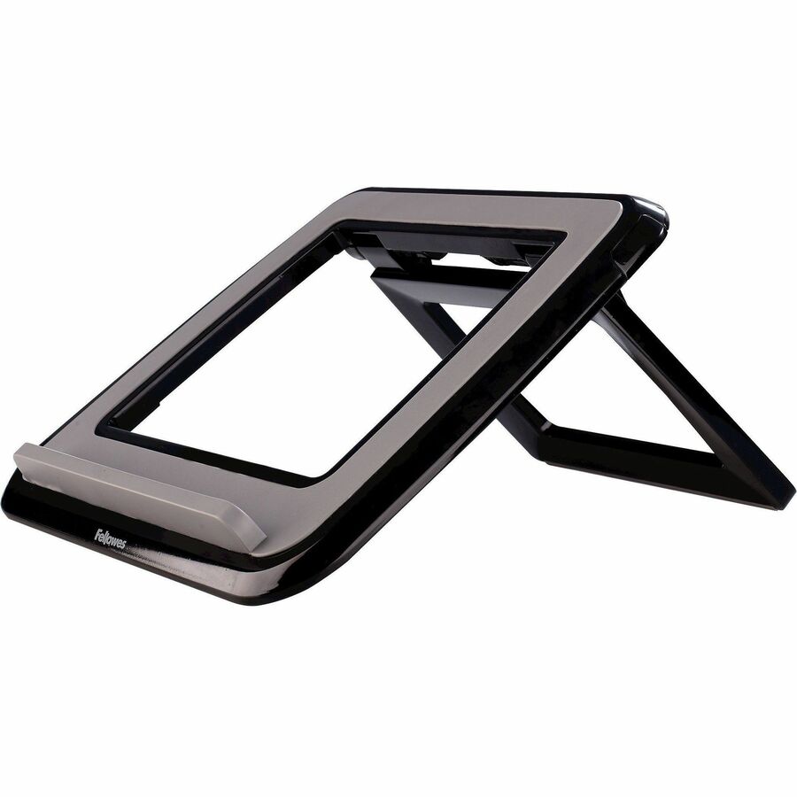 Fellowes I-Spire Series Laptop Quick Lift -Black - 1.6" Height x 12.6" Width x 11.3" Depth - ABS Plastic - Black - 1 Each