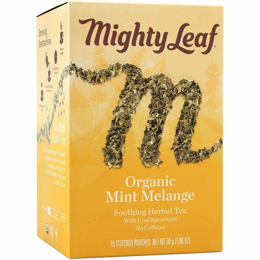 Mighty Leaf Coffee/Tea Refreshing Teas Pouch - 1.3 oz - Organic - 1 Each