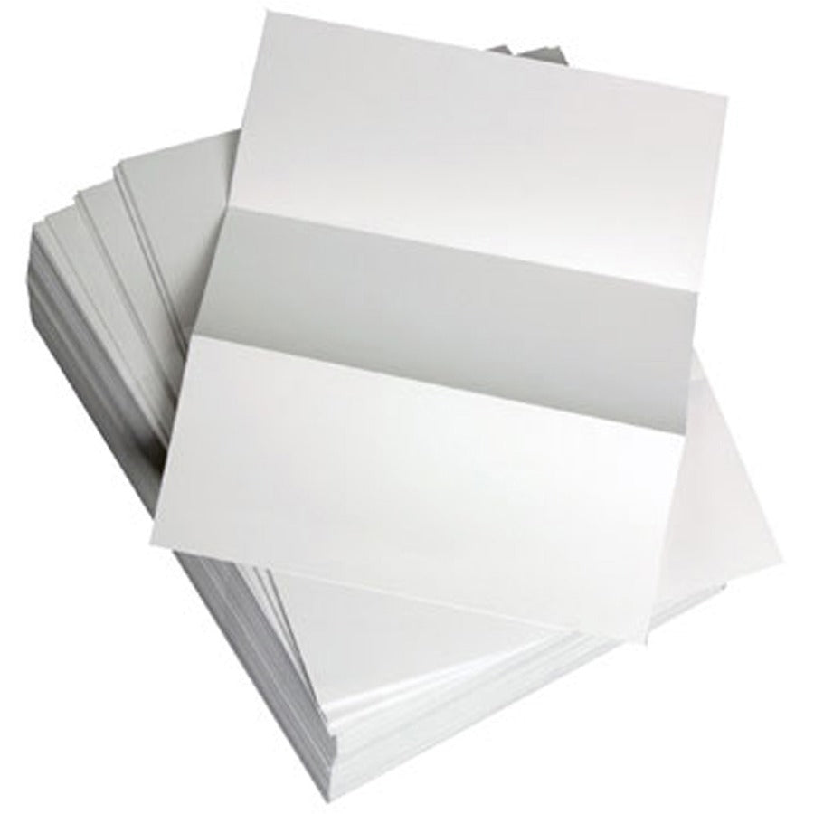 Lettermark Punched & Perforated Papers with Perforations every 3-2/3" - White - 92 Brightness - Letter - 8 1/2" x 11" - 20 lb Basis Weight - 75 g/m², Grammage - Sustainable Forestry Initiative (SFI) - ColorLok Technology, Micro Perforated, Acid-fre...