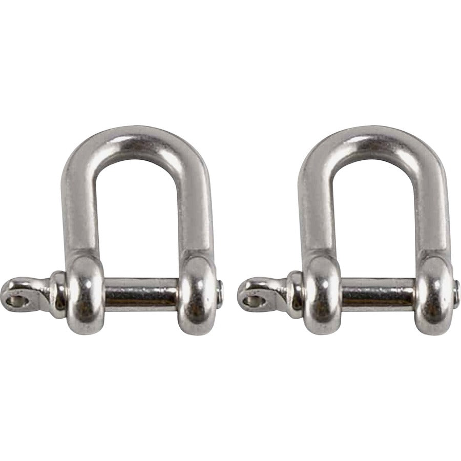 Ergodyne 3790 Tool Shackle (2-Pack) - 0.5" Height x 4.5" Width - Stainless - Stainless Steel - 2 / Pack