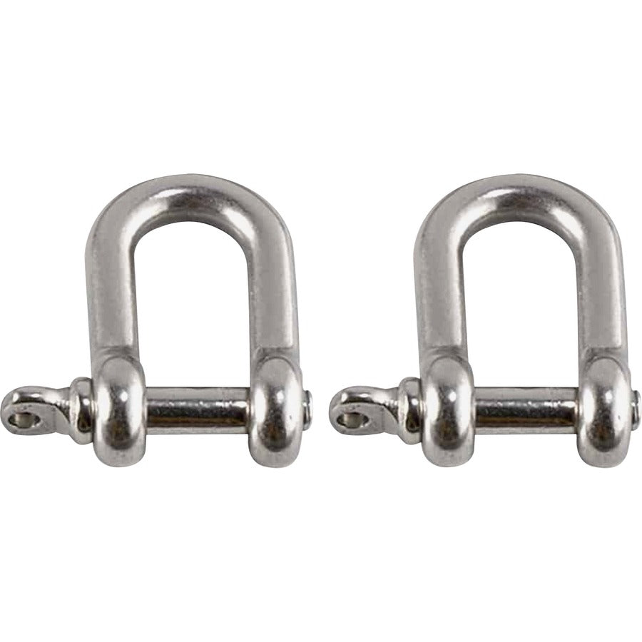Ergodyne 3790 Tool Shackle (2-Pack) - 0.6" Height x 4.3" Width - Stainless - Stainless Steel - 2 / Pack