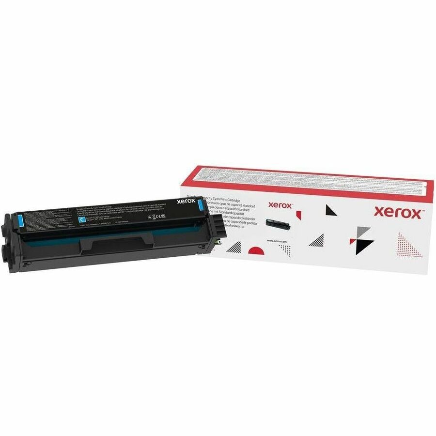 Xerox Original Standard Yield Laser Toner Cartridge - Cyan - 1 Each - 1500 Pages