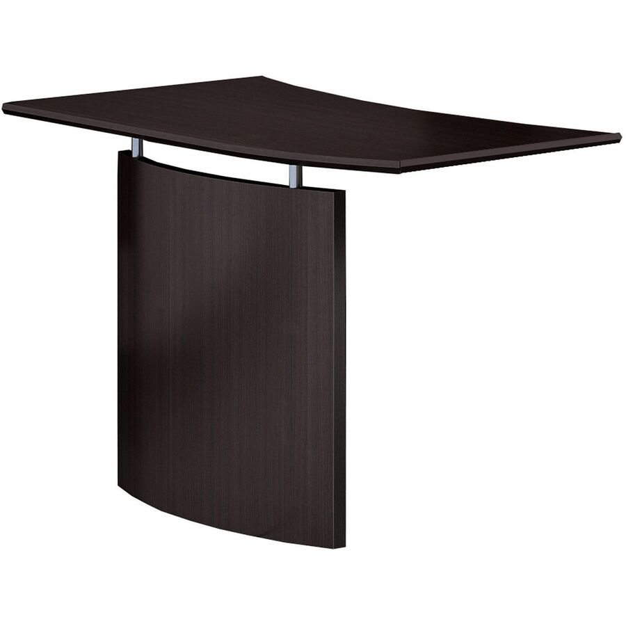 Safco Medina Mocha Laminate Office Unit - 29.5" Height x 48" Width x 24" Depth, 0" Thickness Table Top - Beveled Edge - Material: Medium Density Fiberboard (MDF), Laminate - Finish: Mocha - 1 Each