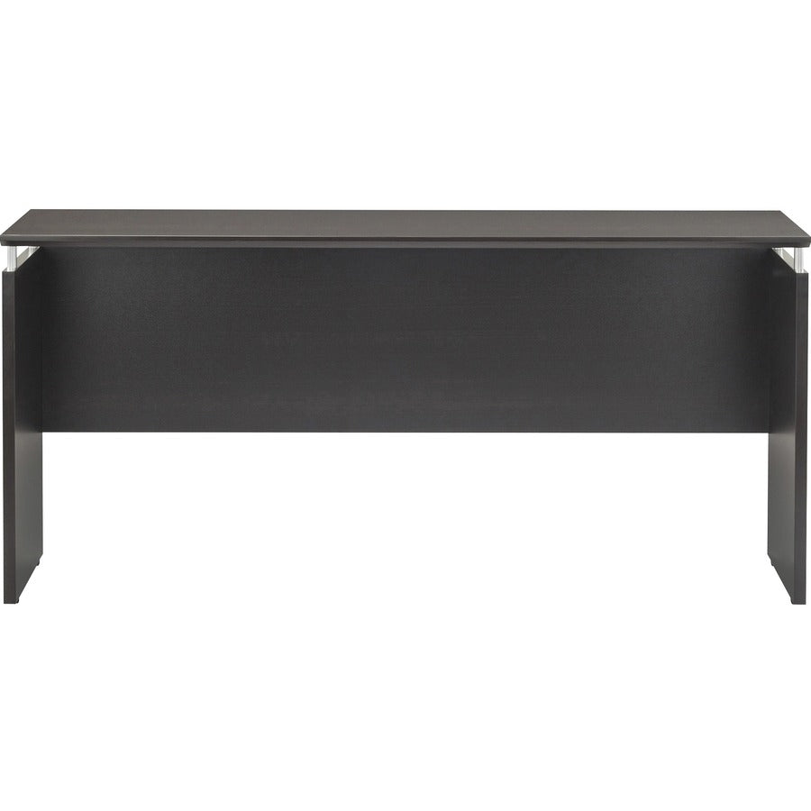 Safco Medina Mocha Laminate Office Unit - 29.5" Height x 72" Width x 20" Depth, 0" Thickness Table Top - Beveled Edge - Material: Medium Density Fiberboard (MDF), Laminate - Finish: Mocha - Durable, Leg Leveler, Modesty Panel - For Office, Home Office...