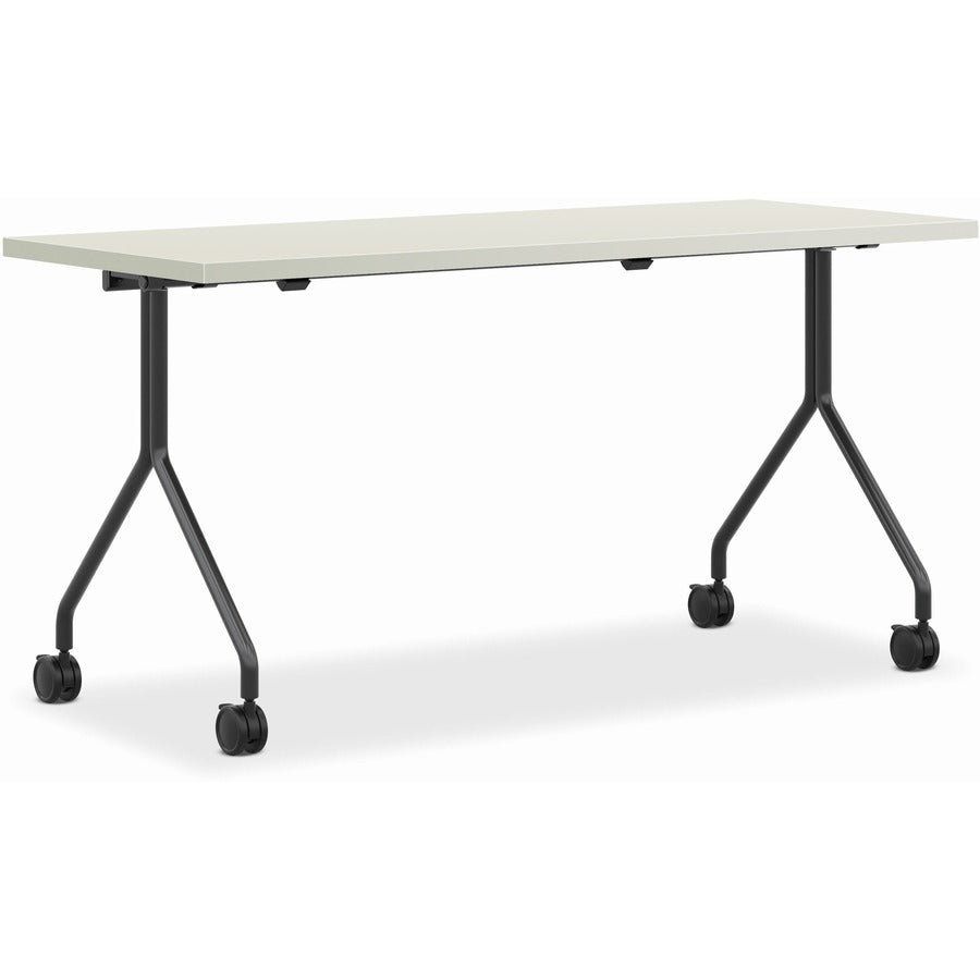HON Between HMPT2472NS Nesting Table - Rectangle Top - 4 Seating Capacity x 72" Width x 24" Depth - Silver Mesh - 1 Each
