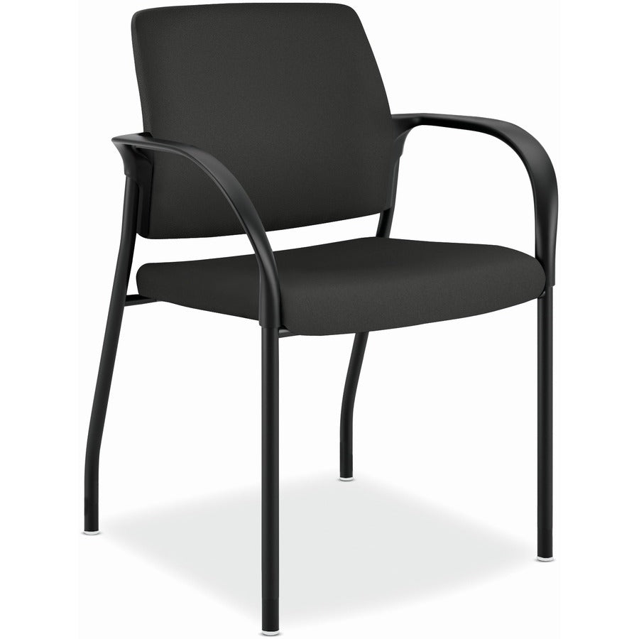 HON Ignition Chair - Iron Ore Back Color - Fabric Back Material - Black Frame Color - Steel Frame Material - Iron Ore - Armrest - 1 Each