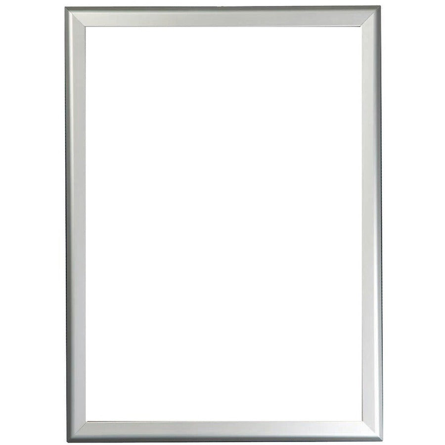 Seco Classic Snap Frame - 36" x 48" Frame Size - Rectangle - Black - Aluminum - Silver - 1 Each