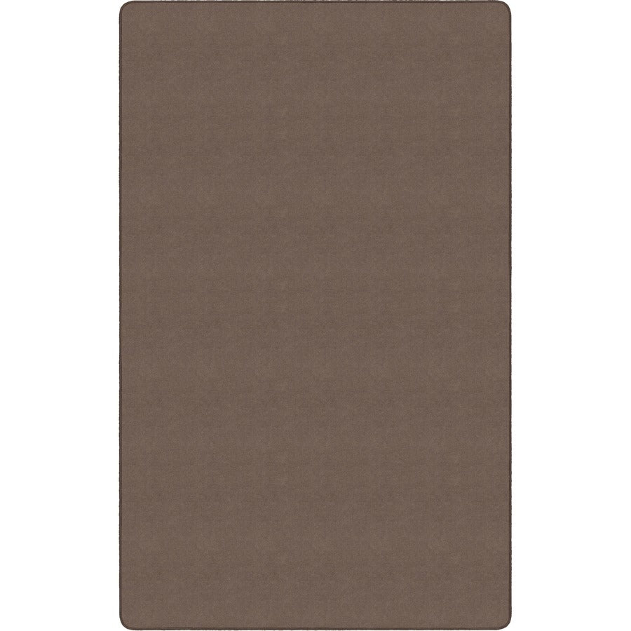 Flagship Carpets Ameristrong Solid Color Rug - Floor Rug - Traditional - 12 ft Length x 91.20" Width - Rectangle - Almond - Nylon