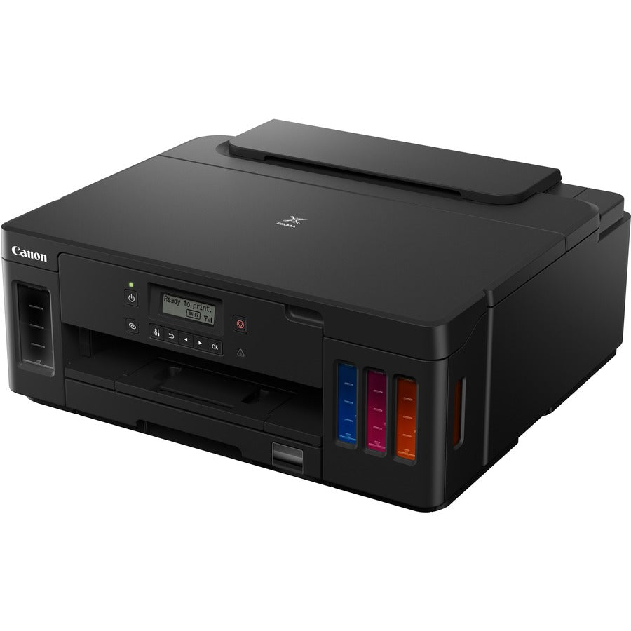 Canon PIXMA G5020 Desktop Wireless Inkjet Printer - Color - 4800 x 1200 dpi Print - 350 Sheets Input - Ethernet - Wireless LAN - Wireless PictBridge, Mopria, Canon PRINT Business, Google Cloud Print, Canon Mobile Printing, Apple AirPrint - 5000 Pages D...