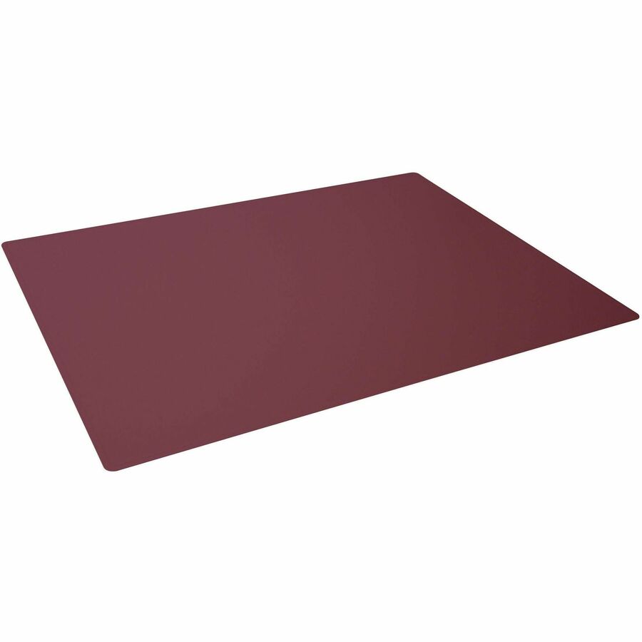 DURABLE Desk Mat 650x500 mm with Contoured Edges PP - Office - 19.69" Length x 25.59" Width - Rectangular - Polypropylene, Plastic - Red - 1 Each