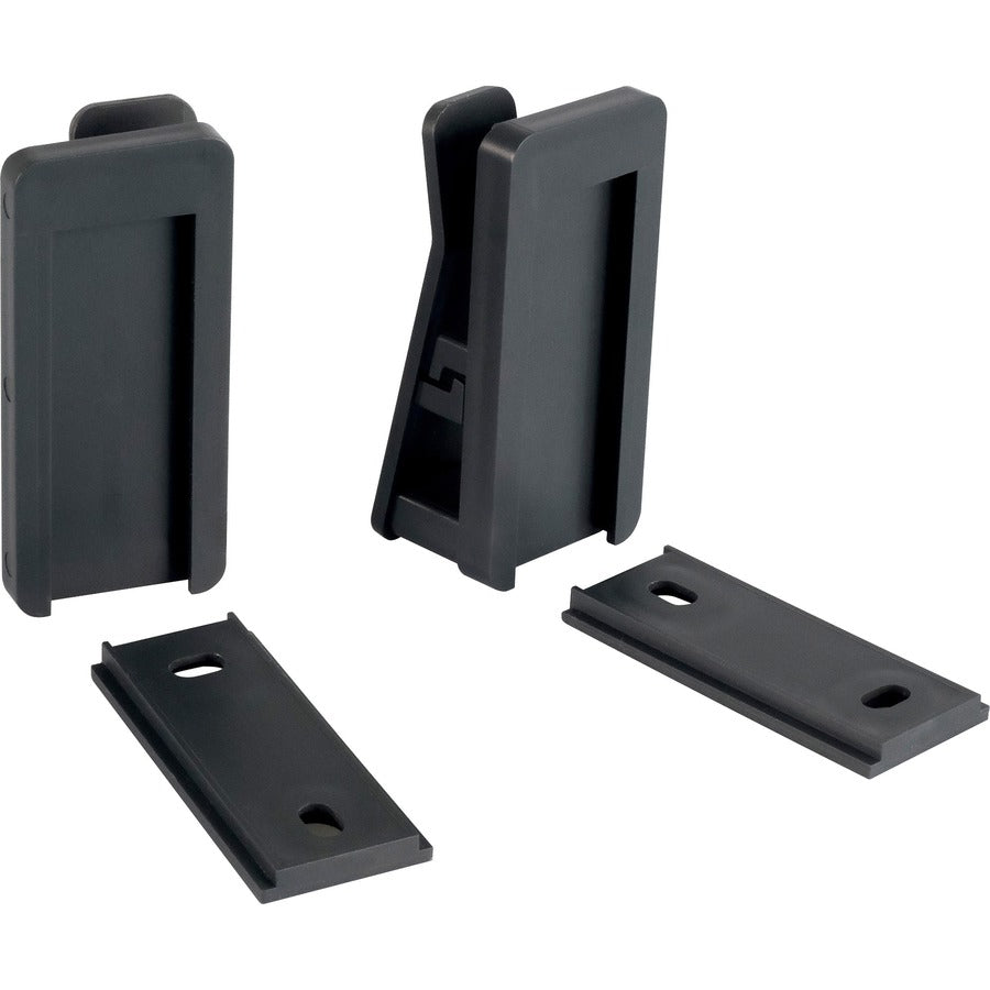 DURABLE VISIOCLIP Wall Mount for Tablet, Smartphone - Charcoal Gray - 2.20 lb Load Capacity - Plastic - 1 Each
