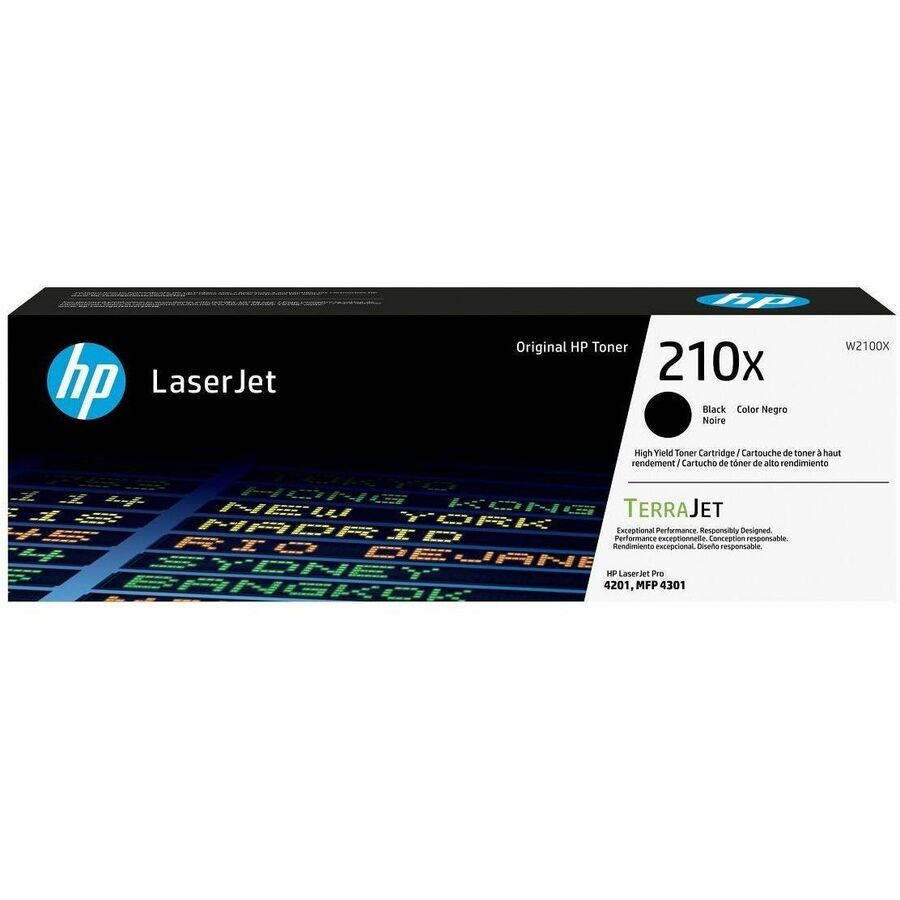 HP 210X Original High Yield Laser Toner Cartridge - Black - 1 Each - 7500 Page Yield
