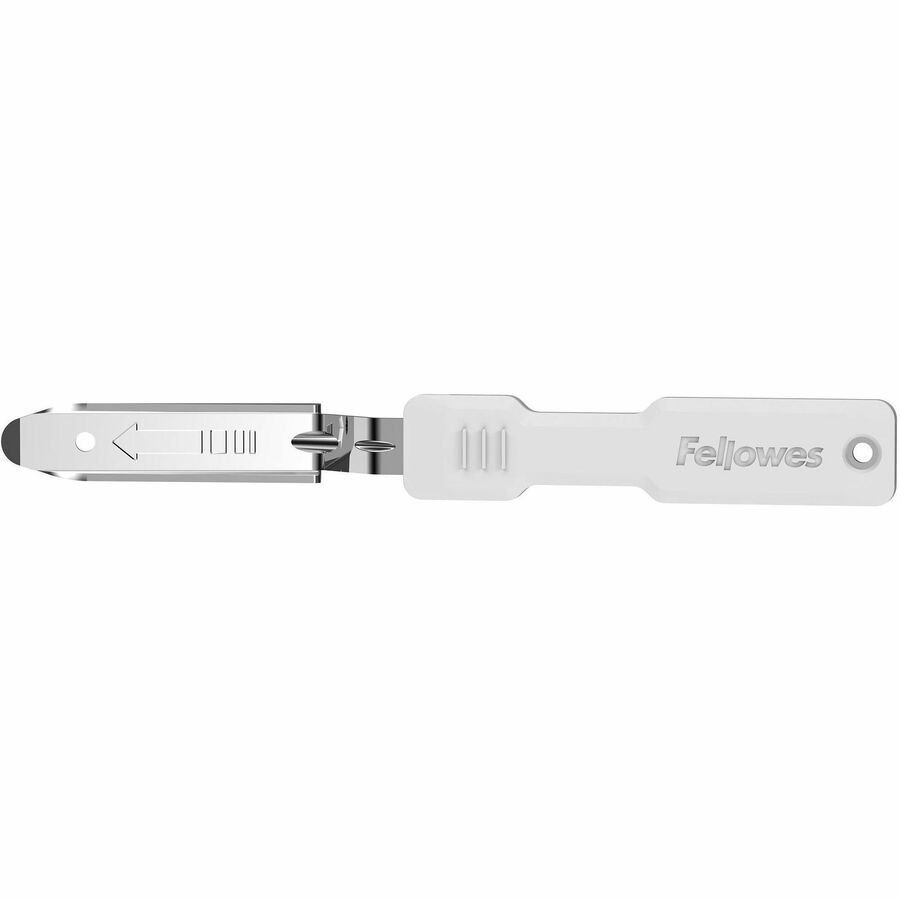 Fellowes LX815 Staple Remover - Silver - Antimicrobial, Durable, Ergonomic - 1 Each