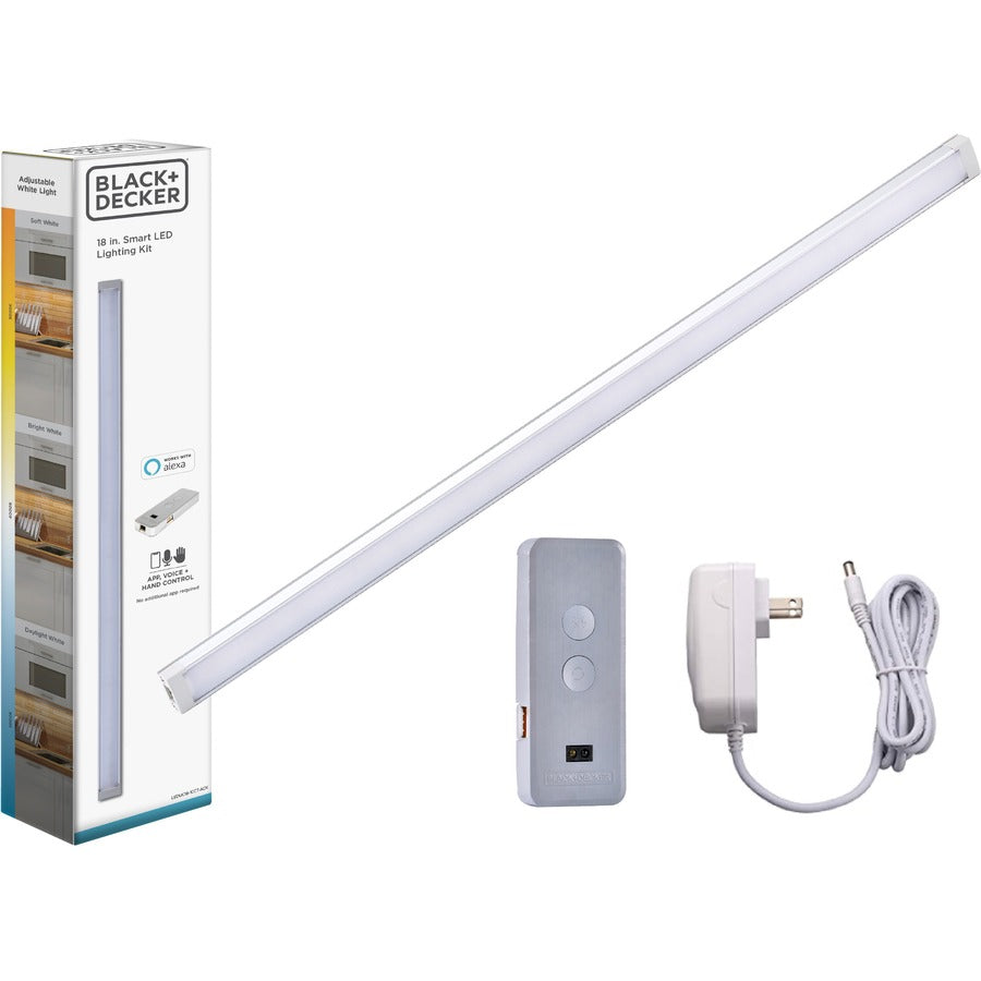 BLACK+DECKER Smart Under Cabinet Lighting Kit - Silver - 1 Each
