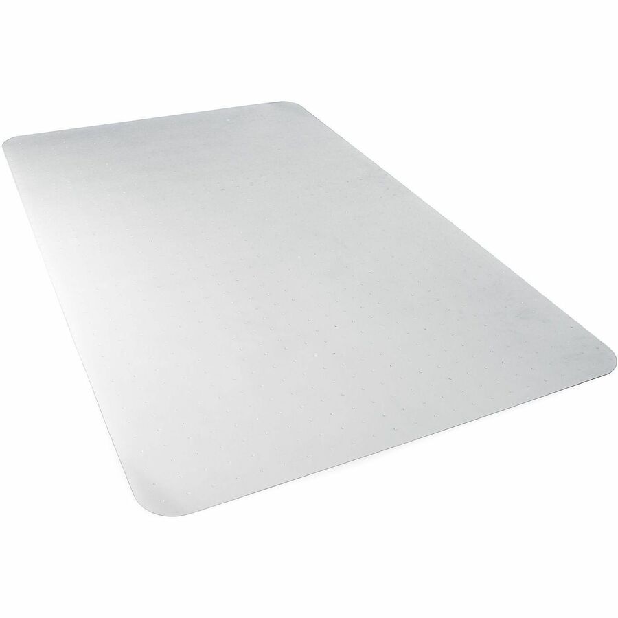 Ecotex Marlon BioPlus®, Eco Friendly Carbon Neutral Chair Mat for Low / Medium Pile Carpets - Chair - 53" Length x 45" Width x 0.090" Depth - Rectangular - Polycarbonate - Clear - 1 Each - TAA Compliant