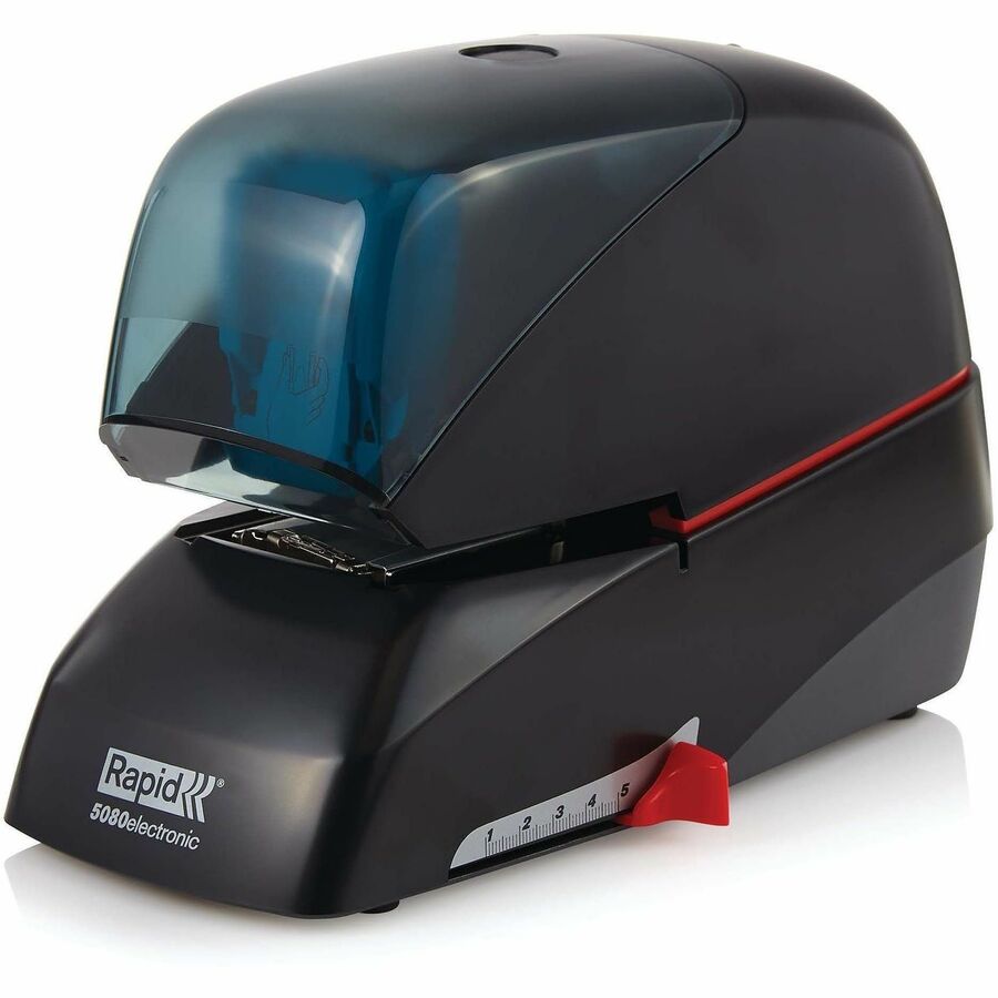 Rapid Stapler Electric 5080E - Staples Upto 90 Sheet - Staple Size: 2" - Black - 1 Each