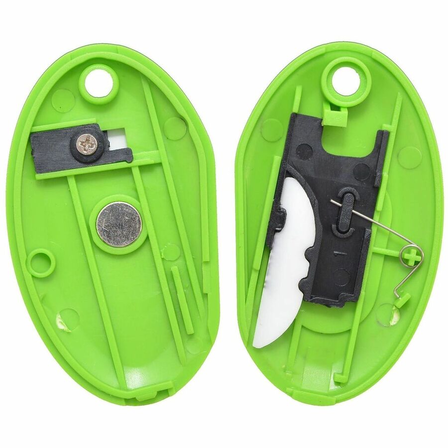 Westcott Compact Retractable Ceramic Utility Cutter - Retractable, Long Lasting - Green
