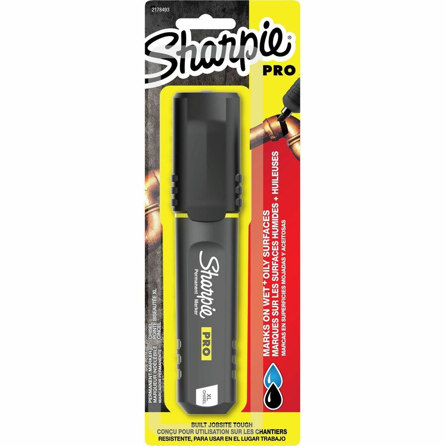 Sharpie PRO Permanent Markers - Black Ink - 1 Pack